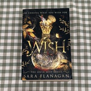 NEW Wish by Sara Flanagan - Gold & Black Paperback Cover